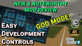 Easy Development Controls  Mod Review  Farming Simulator 22 [upl. by Comfort]