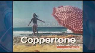 Coppertone Classic Australian TV Commercial 1970s [upl. by Arodnap]