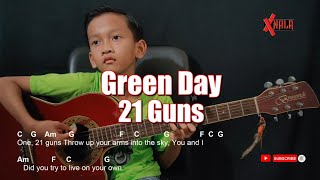 Green Day  21 Guns Guitar Chords Cover [upl. by Michal]