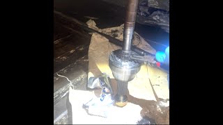 Fitting Ford Rocam outer CV joint onto an axle shaft [upl. by Amalita]