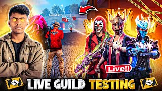 Live Guild Test 1 VS 4 PcMobile Guild Recruitment  Dum H Tho Aja   Garena Free Fire shorts [upl. by Notna]