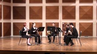 NYOC 2013 Klughardt  Wind Quintet Op 79 [upl. by Notyrb]