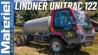 Essai Lindner Unitrac 122 LDrive  à lépreuve des montagnes [upl. by Yerfoeg]