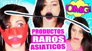 Probando Productos Raros Asiaticos  SORTEO INTERNACIONAL ♥ SandraCiresArt [upl. by Leidag]