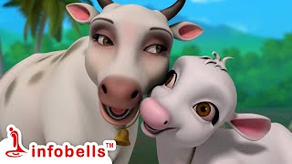 Gaiya Meri Aati Hai  Hindi Rhymes collection for Children  Infobells [upl. by Landis37]