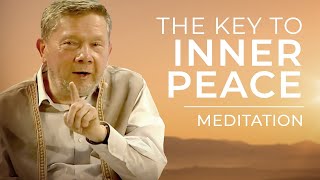 Relax into Being Meditation  The Key to Finding Inner Peace with Eckhart Tolle [upl. by Ethelred]