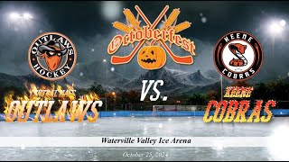 2024 Octoberfest Hockey Tournament  Outlaws vs Cobras [upl. by Bittencourt]