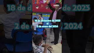 ¡Puentes días feriados y vacaciones Calendario Escolar SEP 2023  2024 para este regreso a clases [upl. by Imoen339]