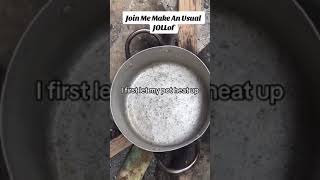 Making An Usual JOllof Rice [upl. by Lacee]