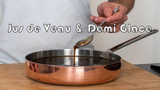 How to make Jus de Veau or Demi Glace [upl. by Einnil]