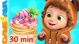 😏 Mix a Pancake Little Miss Muffet amp More Baby Songs  Nursery Rhymes by Dave and Ava 😏 [upl. by Yelahs]