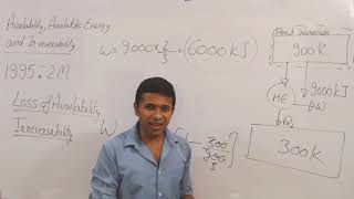 How to solve Questions Related to Irreversibility Type1 Gate 1995 2M Thermodynamics Availability [upl. by Hgielsa327]