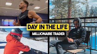 REAL Day In The Life of a MILLIONAIRE Trader [upl. by Richara]