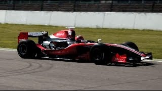 Hockenheim Historic 2014 BOSS GP F1 GP2 V10 PURE SOUND [upl. by Kameko]