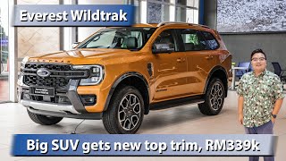 2023 Ford Everest Wildtrak in Malaysia  RM338888 [upl. by Mich]