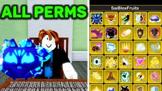 Trading All Permanent Fruits in 1 Video Blox Fruits [upl. by Erlewine604]