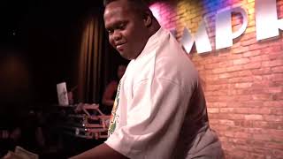 Chris Performs Chris Browns quotTake You Downquot  Rickey Smiley Karaoke Night [upl. by Ecirp400]