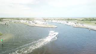 End Game Sportfishing  Docking at Oregon Inlet [upl. by Eninahpets]