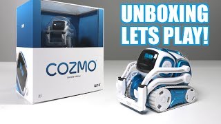 Unboxing amp Lets Play  BLUE COZMO  Limited Edition  Ankis New Cute Robot FULL REVIEW [upl. by Uel845]