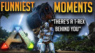 SAMAARONSGAMES FUNNIEST ARK MOMENTS [upl. by Crifasi494]