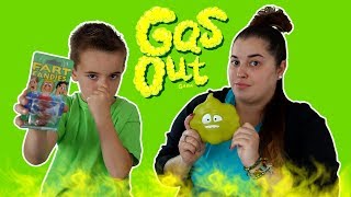 Gass Out Game With Fart Candies For The Loser [upl. by Bosch]