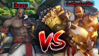 GetQuakedOn Faces my Doomfist wReactions  Overwatch 2 [upl. by Nerra]