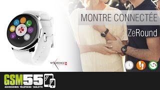 Montre Connectée Mykronoz ZeRound [upl. by Nnaira]