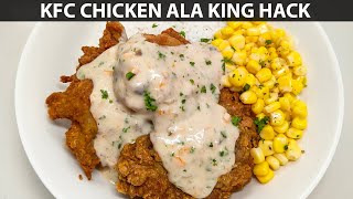 KFC CHICKEN ALA KING Inspired Easy Recipe  Pimp Ur Food  Tipsy D [upl. by Giuliana]