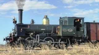 Rheingold stoomtrein SSN naar het stoomtrammuseum Hoorn [upl. by Elokcin]