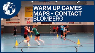 Games and Exercises  MAPS  Warm Up  Björn Piontek U19  Handball inspires Blomberg [upl. by Ahsinor92]