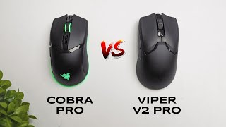 Razer Cobra Pro vs Viper V2 Pro Mouse [upl. by Nodarse]