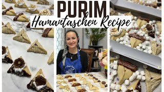 Purim  Hamantaschen Recipe [upl. by Eniamor]