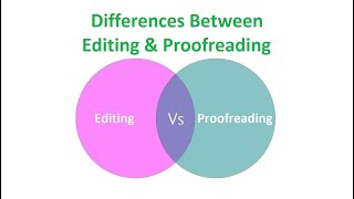 Editing and Proofreading [upl. by Nannarb]