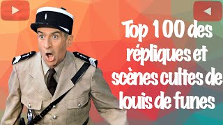 Top 100 des répliques et scènes cultes de Louis de Funès [upl. by Noraed428]