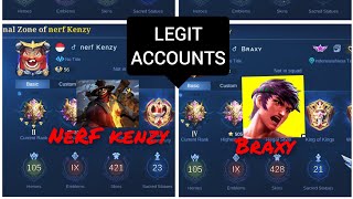 Insection Astre Braxy and Nerf kenzy Profile Id [upl. by Duomham987]