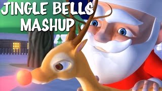 Jingle Bells And More Christmas Carols With Lyrics  NonStop Christmas Songs For Kids [upl. by Azilef41]