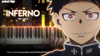 Inferno  Enen no ShouboutaiFire Force OP  MrsGREEN APPLE piano [upl. by Euqinwahs]