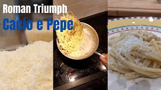 Cacio e Pepe  Classic Roman Pasta Master this dish and you will always eat well [upl. by Innos]