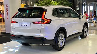 2024 HONDA CRV 15L Turbo White Color  Exterior and Interior [upl. by Goldarina960]