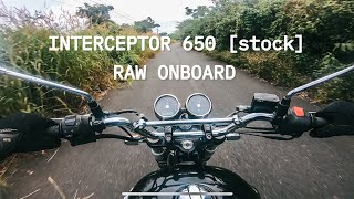 INTERCEPTOR 650 EXHAUST SOUND  RAW ONBOARD [upl. by Feld178]