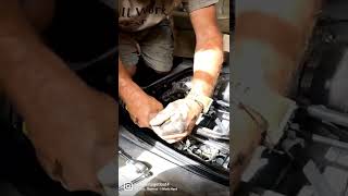 Ford 68L V10 3V Engine Spark Plug Removal shorts sparkplugremoval fordv10 sparkplugs [upl. by Parsaye]