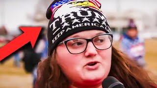 MAGA Lady FUMBLES Over Hate Speech Defense [upl. by Sosthina]