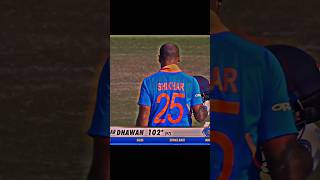 Shikhar Dhawans 143 runs against Australia shorts vairalvideo [upl. by Yenaled]