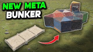 NEW BUNKER 3x1 META In Rust 2023  Rust Building Tutorial [upl. by Vaden]