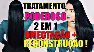 UMECTAÇÃORECONSTRUÇÃO CUIDADOS PÓS CORTE Por Tárcia Suélem [upl. by Lyris419]