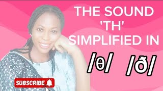 How to pronounce the TH sound in θ and ð [upl. by Dry]