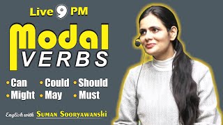 Spoken English  Modal Verbs  Class  01  Suman Sooryawanshi Maam  Ocean Gurukuls [upl. by Rech]