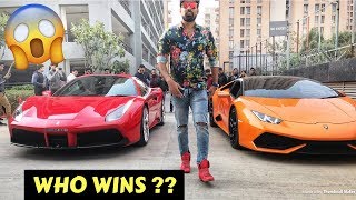 Lamborghini Vs Ferrari Drag Race  Who Wins [upl. by Darius]