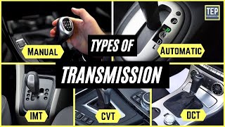 Types of Transmission System Manual AT AMT iMT CVT DCT Explained [upl. by Mcgrath]