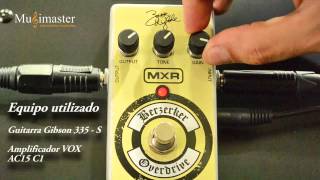 MXR ZW44 Berzerker Overdrive [upl. by Dorotea]